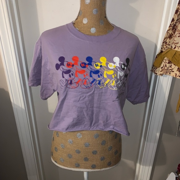 Disney Tops Walt Disney Crop Top Poshmark